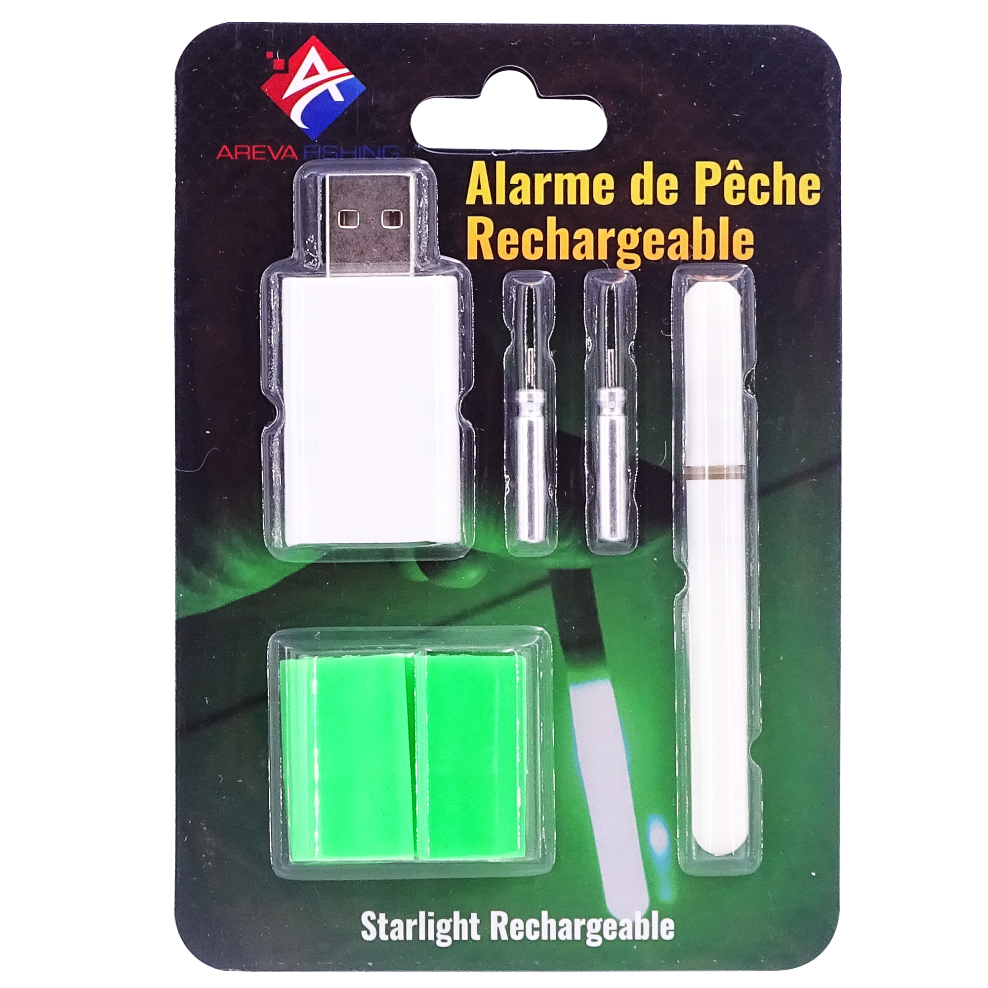 Alarme De Pêche Rechargeable